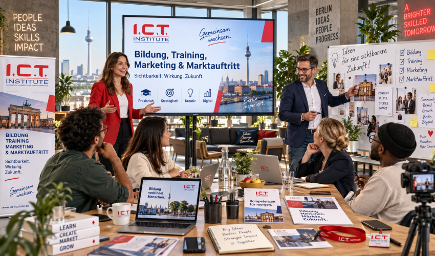 Bildung, Training, Marketing & Marktauftritt
